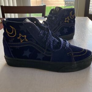 VANS X DISNEY Women’s Sorcerer’s Apprentice Navy Sneakers Size 7.5